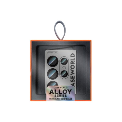 Galaxy S24 Ultra CaseWorld Alloy Serisi Oleofobik Anti Reflective Kamera Lens Koruyucu - 7