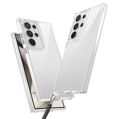 Galaxy S24 Ultra Kılıf Airbagli Takılabilir Askı Aparatlı Zore Snap Silikon Kapak - Zore