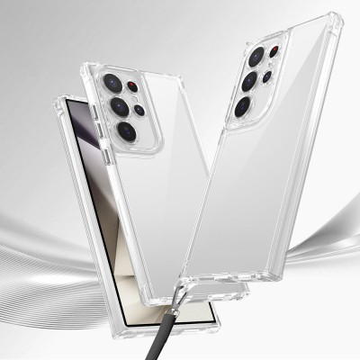 Galaxy S24 Ultra Kılıf Airbagli Takılabilir Askı Aparatlı Zore Snap Silikon Kapak - 3