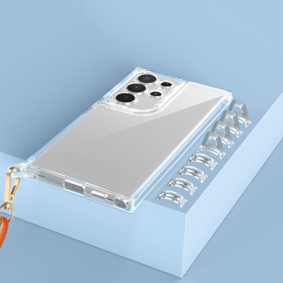 Galaxy S24 Ultra Kılıf Airbagli Takılabilir Askı Aparatlı Zore Snap Silikon Kapak - 5