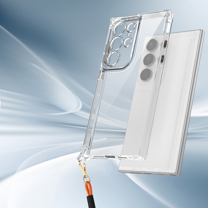 Galaxy S24 Ultra Kılıf Airbagli Takılabilir Askı Aparatlı Zore Snap Silikon Kapak - 9