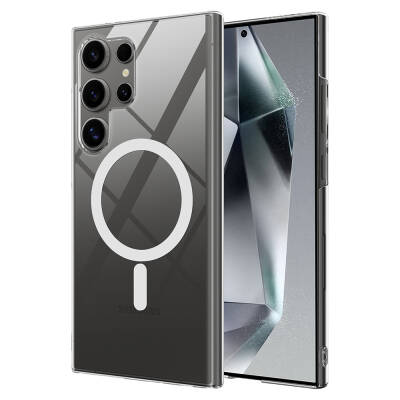 Galaxy S24 Ultra Kılıf Kamera Korumalı M-safe Sert PC Zore Porto Kapak - Zore