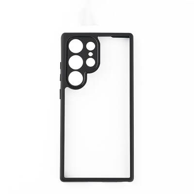 Galaxy S24 Ultra Kılıf Kamera Korumalı Şeffaf Arka Yüzey Zore New Roll Kapak - Zore