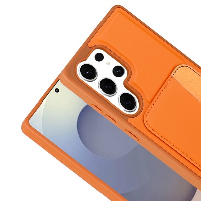 Galaxy S24 Ultra Kılıf Kartlıklı Zore X-Kart Silikon Kapak - 12