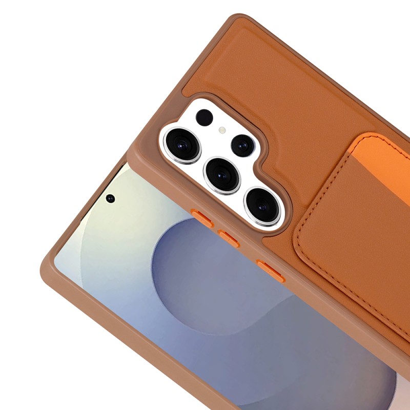 Galaxy S24 Ultra Kılıf Kartlıklı Zore X-Kart Silikon Kapak - 15