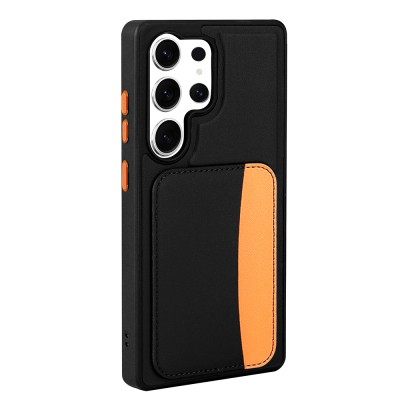 Galaxy S24 Ultra Kılıf Kartlıklı Zore X-Kart Silikon Kapak - 11