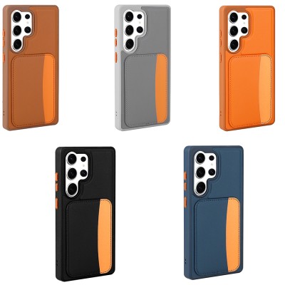 Galaxy S24 Ultra Kılıf Kartlıklı Zore X-Kart Silikon Kapak - 17