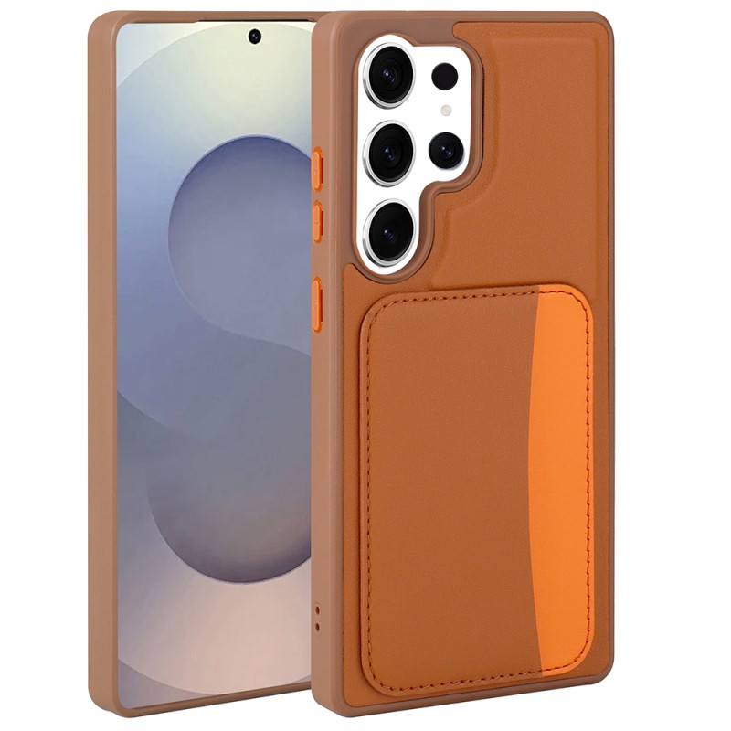 Galaxy S24 Ultra Kılıf Kartlıklı Zore X-Kart Silikon Kapak - 4