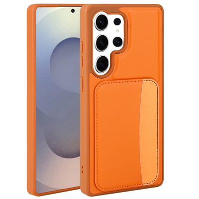 Galaxy S24 Ultra Kılıf Kartlıklı Zore X-Kart Silikon Kapak - 6