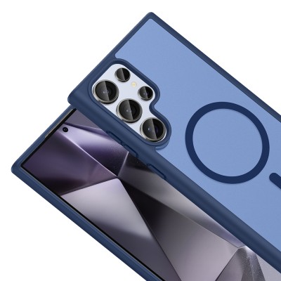 Galaxy S24 Ultra Kılıf M-safe Şarj Özellikli Zore Babet Kapak - 11