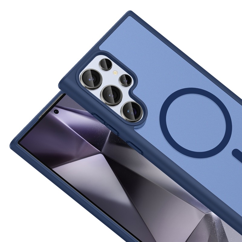 Galaxy S24 Ultra Kılıf M-safe Şarj Özellikli Zore Babet Kapak - 11