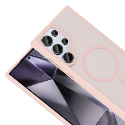 Galaxy S24 Ultra Kılıf M-safe Şarj Özellikli Zore Babet Kapak - 13