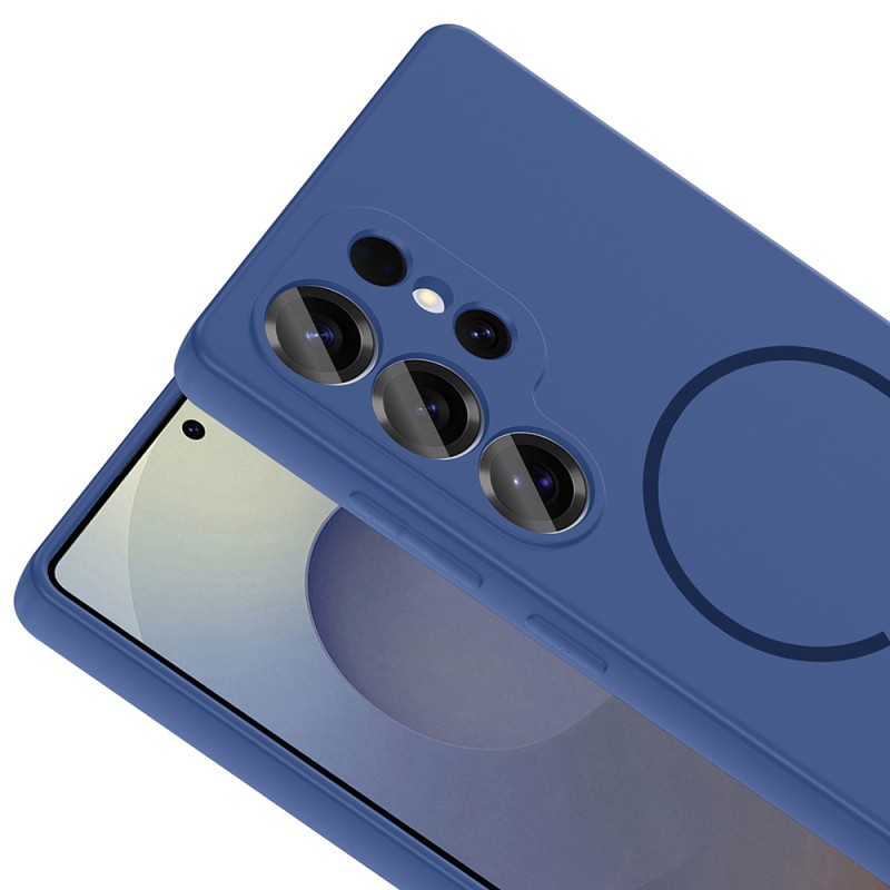 Galaxy S24 Ultra Kılıf M-safe Şarj Özellikli Zore Meta Kapak - 16