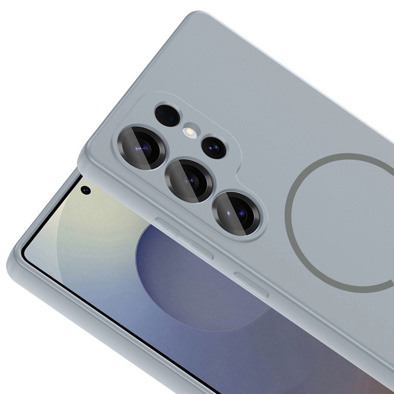 Galaxy S24 Ultra Kılıf M-safe Şarj Özellikli Zore Meta Kapak - 18