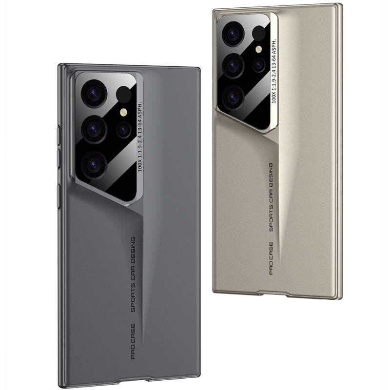 Galaxy S24 Ultra Kılıf Ultra İnce Kamera Korumalı Sert Rubber Zore Procase Kapak - 2