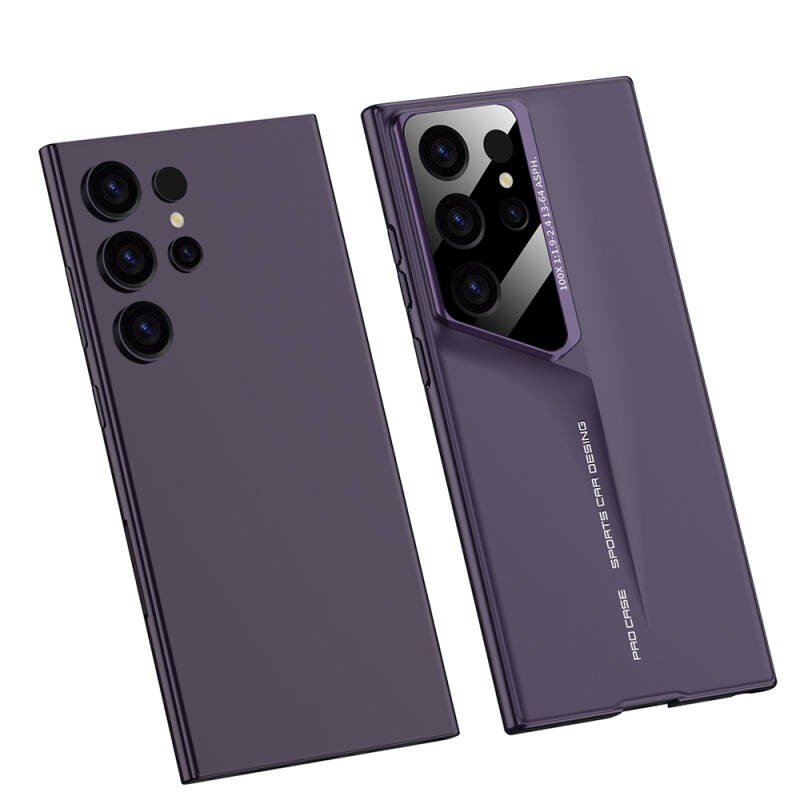 Galaxy S24 Ultra Kılıf Ultra İnce Kamera Korumalı Sert Rubber Zore Procase Kapak - 9