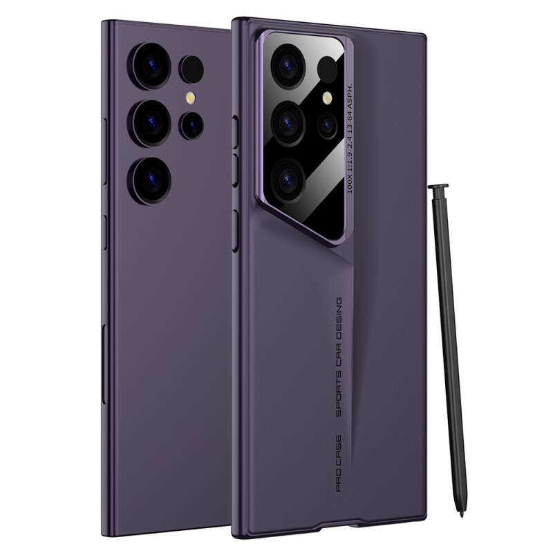 Galaxy S24 Ultra Kılıf Ultra İnce Kamera Korumalı Sert Rubber Zore Procase Kapak - 12