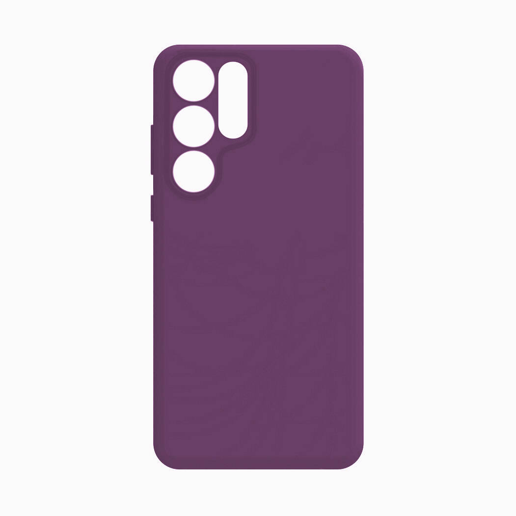 Galaxy S24 Ultra Kılıf Zore Biye Silikon - Mor