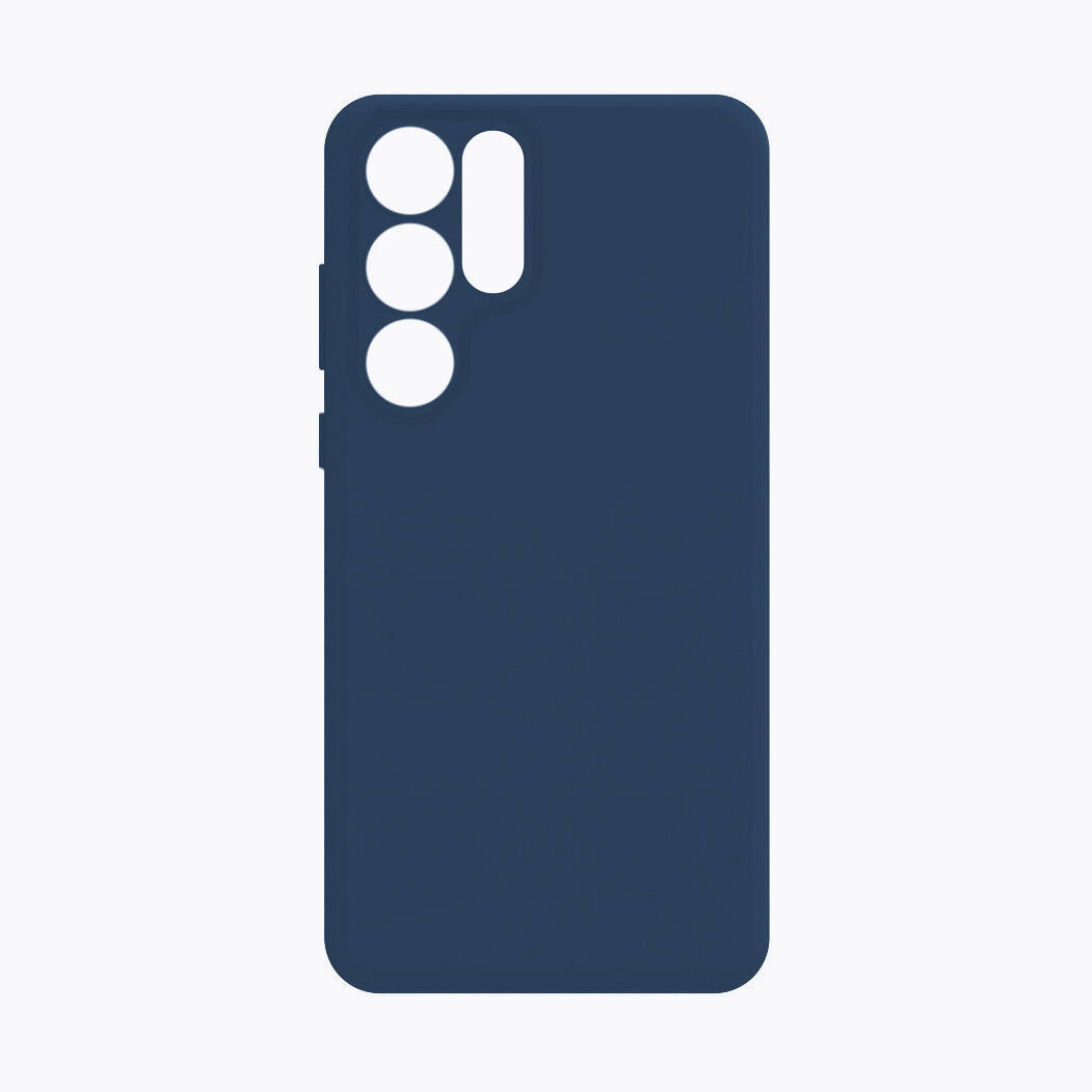 Galaxy S24 Ultra Kılıf Zore Biye Silikon - Lacivert