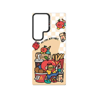 Galaxy S24 Ultra M-safe Şarj Özellikli Casebang Ahhey Serisi Arka Panel - Casebang