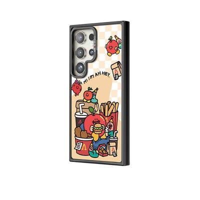 Galaxy S24 Ultra M-safe Şarj Özellikli Casebang Ahhey Serisi Arka Panel - 4