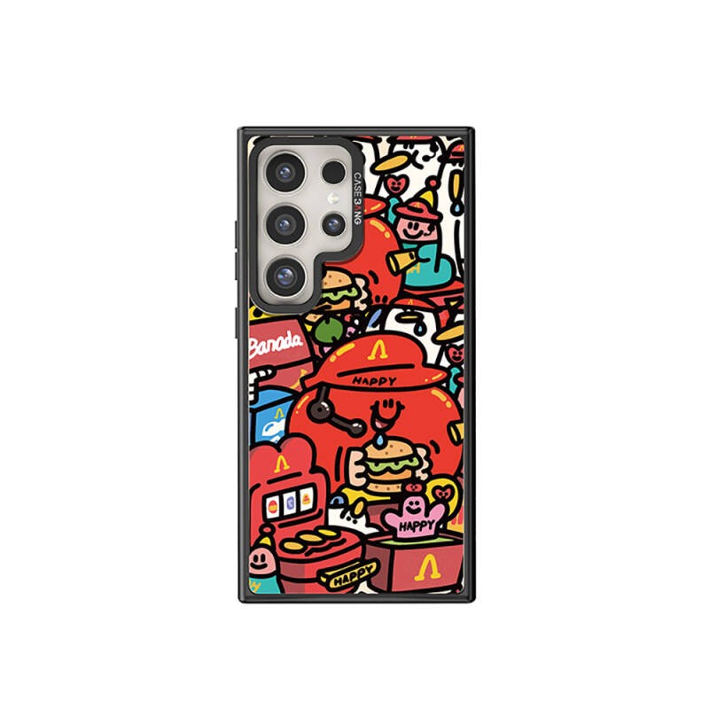 Galaxy S24 Ultra M-safe Şarj Özellikli Casebang Ahhey Serisi Arka Panel - 8
