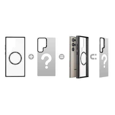 Galaxy S24 Ultra M-safe Şarj Özellikli Casebang Ahhey Serisi Arka Panel - 15