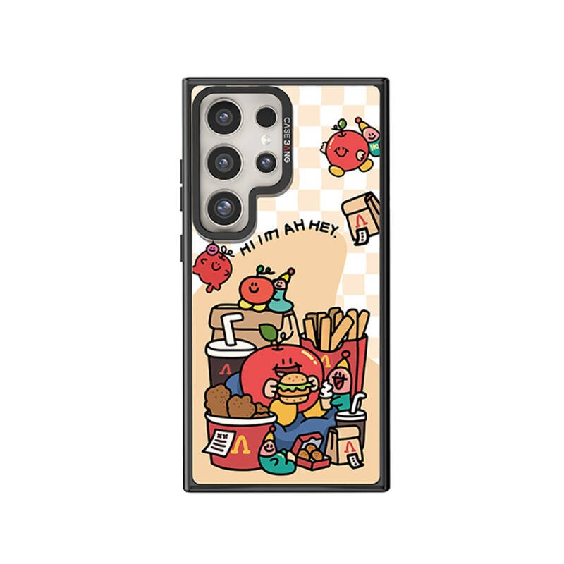 Galaxy S24 Ultra M-safe Şarj Özellikli Casebang Ahhey Serisi Arka Panel - 2