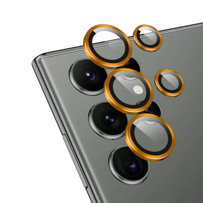 Galaxy S24 Ultra Zore CL-12 Premium Safir Parmak İzi Bırakmayan Anti-Reflective Kamera Lens Koruyucu - Zore