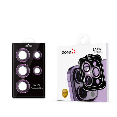 Galaxy S24 Ultra Zore Kamera Lens Koruyucu Cam Filmi - Zore