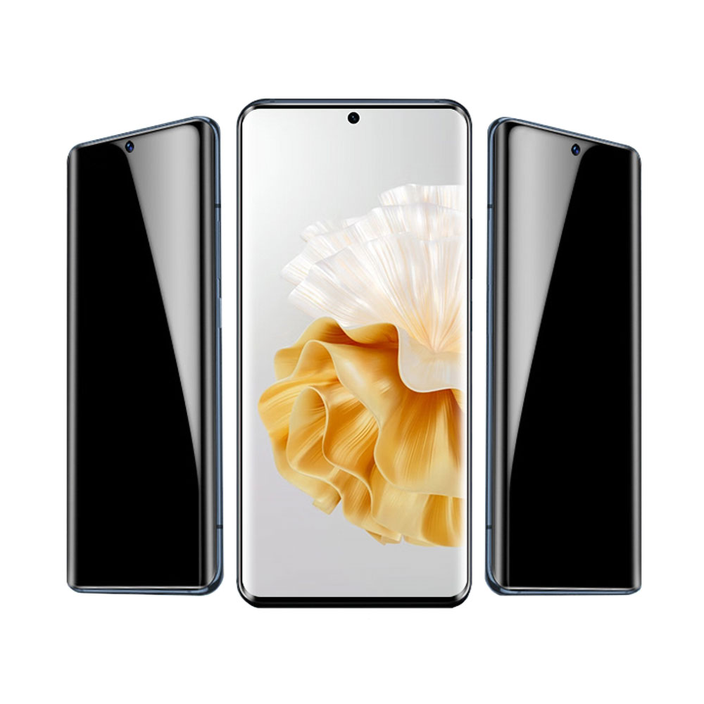 Galaxy S24 Ultra Zore Kolay Uygulama Aparatlı Privacy Easy Body Hayalet Ekran Koruyucu - Siyah