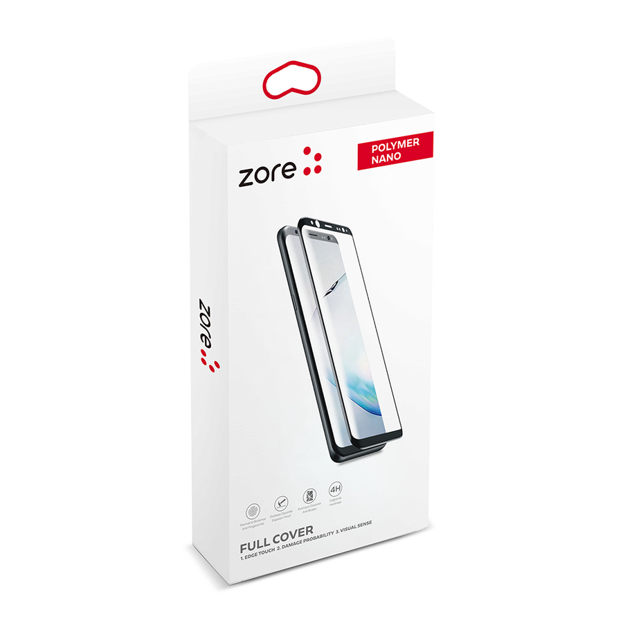 Galaxy S24 Ultra Zore Polymer Nano Ekran Koruyucu - Siyah