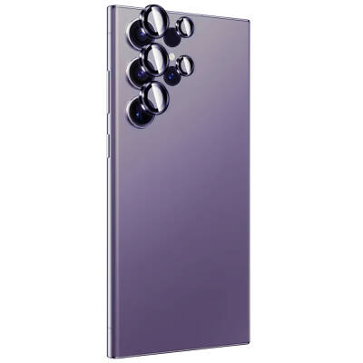 Galaxy S24 Ultra Zore Titanium Premium Temperli Kamera Lens Koruyucu - Zore