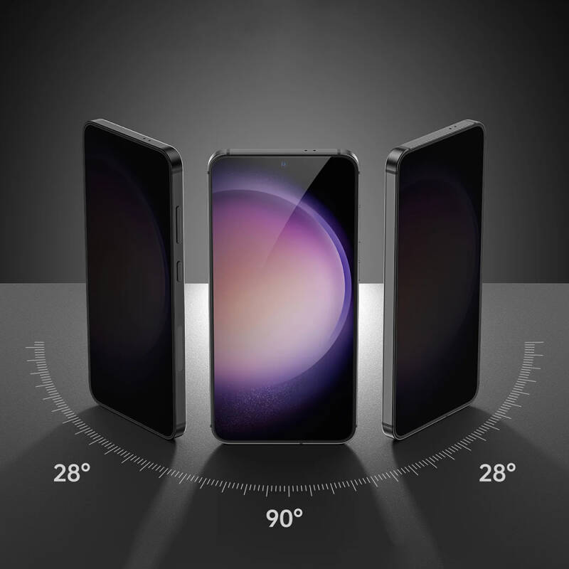 Galaxy S25 Benks Ultra Shield 0.3mm Privacy Ekran Koruyucu + Kolay Uygulama Aparatlı - 7