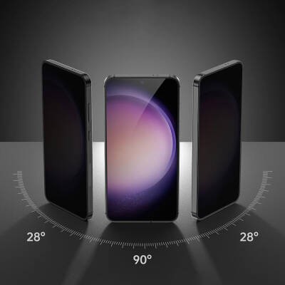 Galaxy S25 Benks Ultra Shield 0.3mm Privacy Screen Protector + Easy Application Tool - 7
