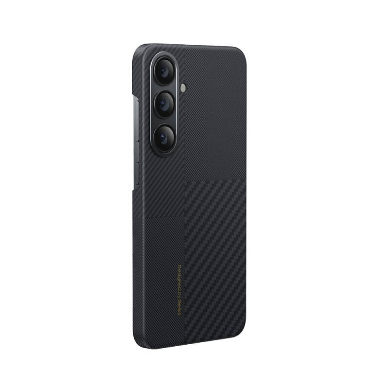 Galaxy S25 Case M-safe Charging Feature Carbon Fiber Benks Montage ArmorAir Kevlar Cover - 3