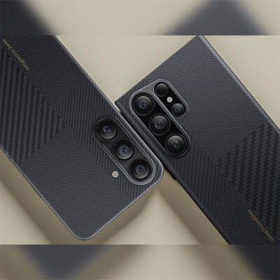 Galaxy S25 Case M-safe Charging Feature Carbon Fiber Benks Montage ArmorAir Kevlar Cover - 9
