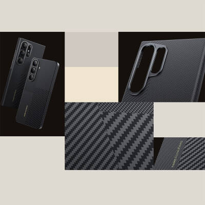 Galaxy S25 Case M-safe Charging Feature Carbon Fiber Benks Montage ArmorAir Kevlar Cover - 7