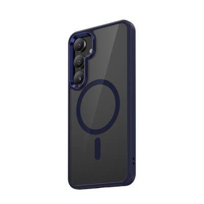 Galaxy S25 Case M-safe Charging Feature Transparent Back Surface Benks MagClap TPU Frame Cover - 5