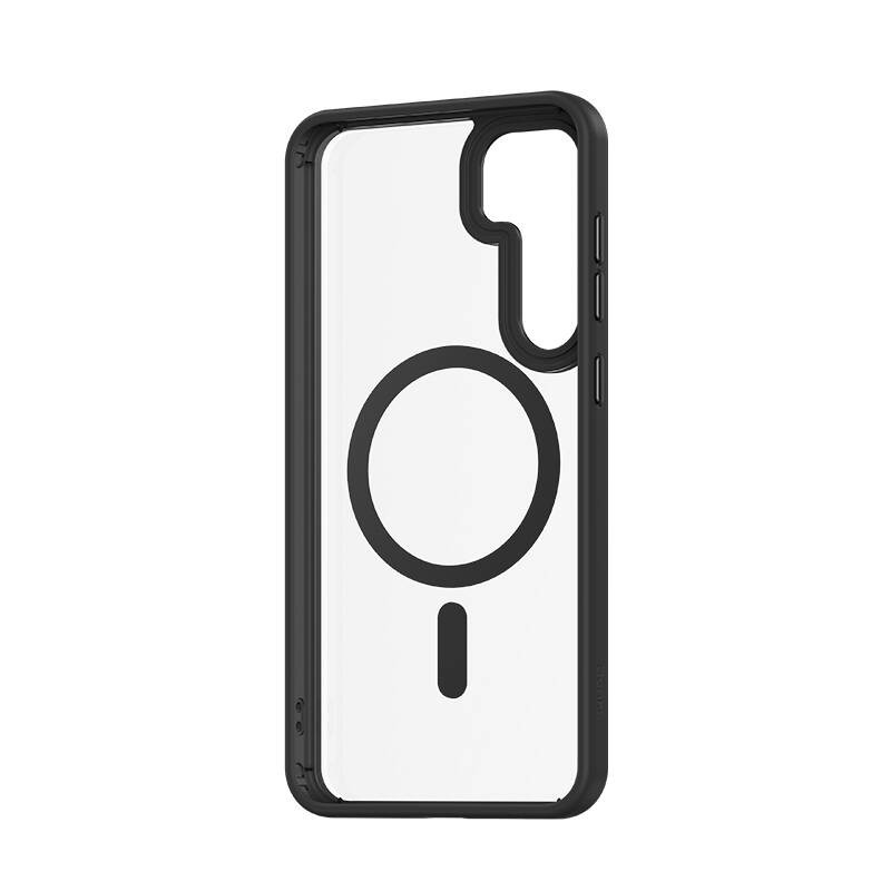 Galaxy S25 Case M-safe Charging Feature Transparent Back Surface Benks MagClap TPU Frame Cover - 13