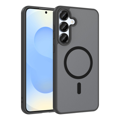 Galaxy S25 Case M-safe Charging Feature Zore Ballet Flat Cover - Zore