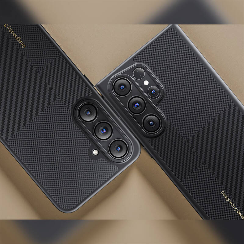 Galaxy S25 Case M-safe Charging Function Carbon Fiber Benks Montage Hybrid ArmorPro Kevlar Cover - 10