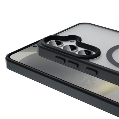 Galaxy S25 Case Magsafe Charging Feature Matte Back Surface Zore Sio Cover - 11