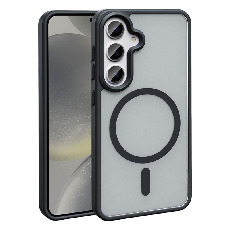 Galaxy S25 Case Magsafe Charging Feature Matte Back Surface Zore Sio Cover - 9