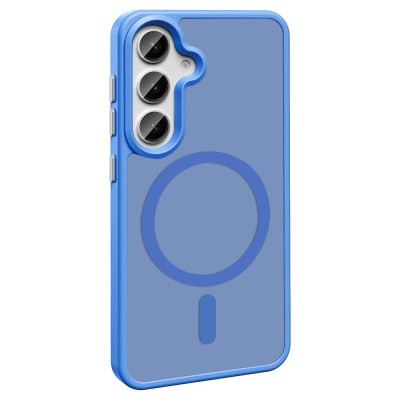 Galaxy S25 Case Magsafe Charging Feature Matte Back Surface Zore Sio Cover - 16