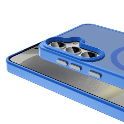 Galaxy S25 Case Magsafe Charging Feature Matte Back Surface Zore Sio Cover - 17