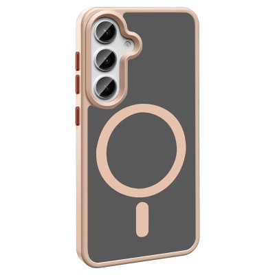 Galaxy S25 Case Magsafe Charging Feature Matte Back Surface Zore Sio Cover - 18
