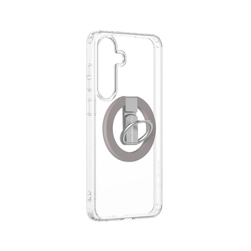 Galaxy S25 Case Magsafe Charging Feature Ring Stand Amazingthing Minimal Grip Series Cover - 5