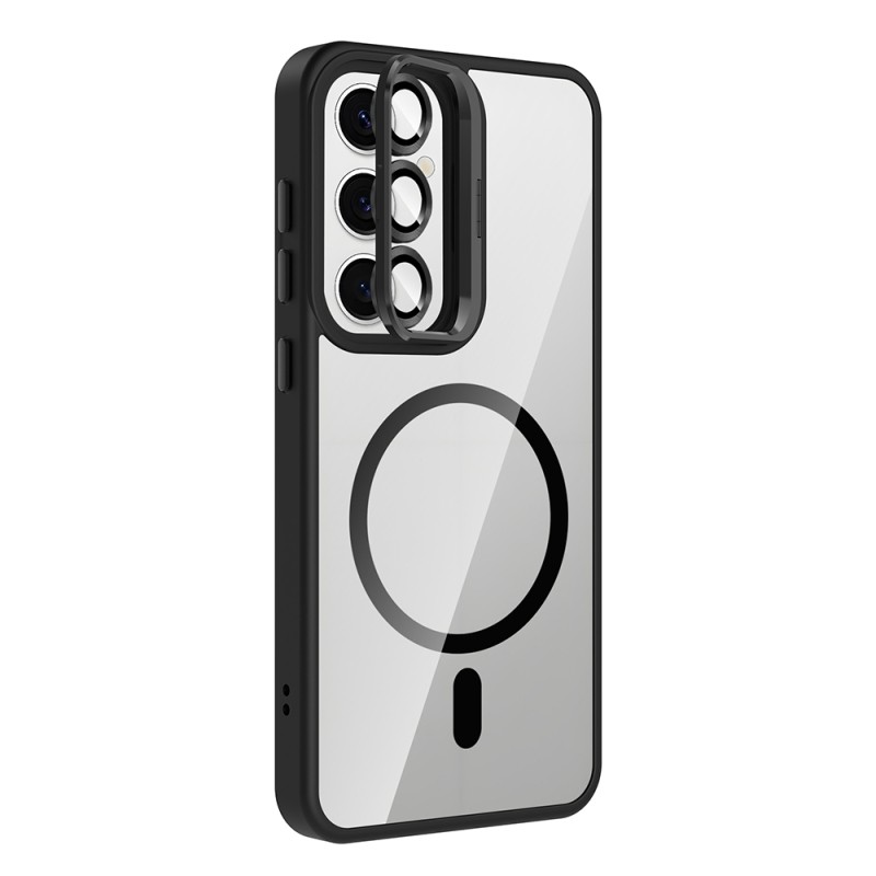 Galaxy S25 Case Stand Camera Lens Gift M-Safe Charging Feature Zore Etro Cover - 16
