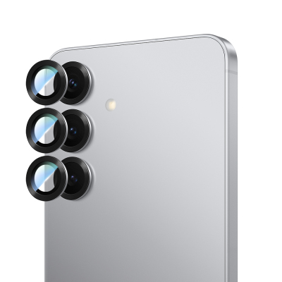 Galaxy S25 CaseWorld Alloy Serisi Oleofobik Anti Reflective Kamera Lens Koruyucu - CaseWorld